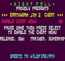 Image n° 4 - screenshots  : Earthworm Jim 2